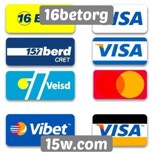 Métodos de pagamento aceitos no 16betorg